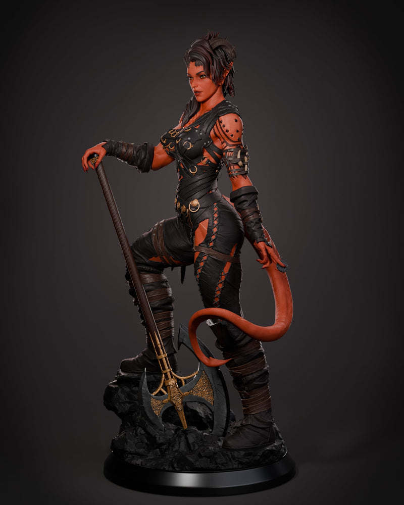 Karlach Resin Statue - view 3
