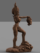 Lady Lobo Resin Statue - view 5