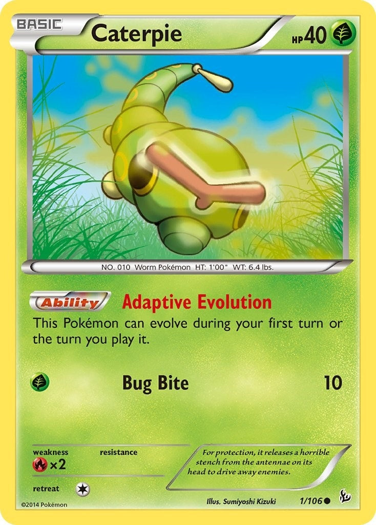 Caterpie (1/106) [FLF]
