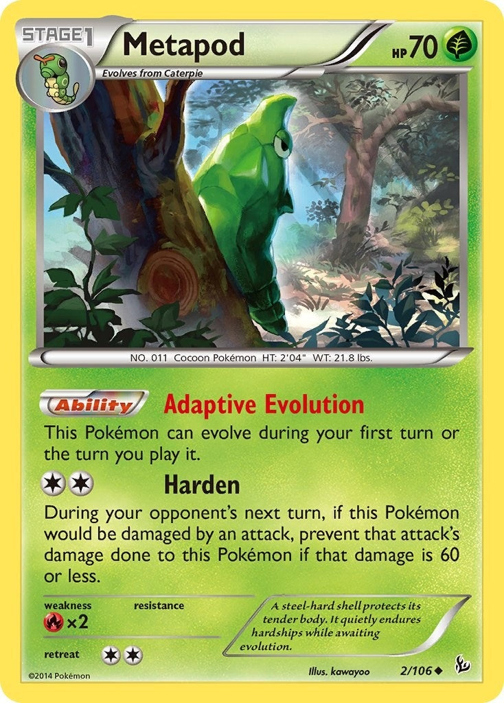 Metapod (2/106) [FLF]