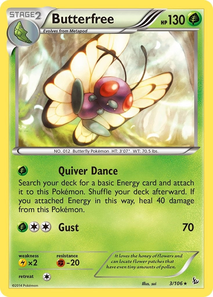 Butterfree (3/106) [FLF]