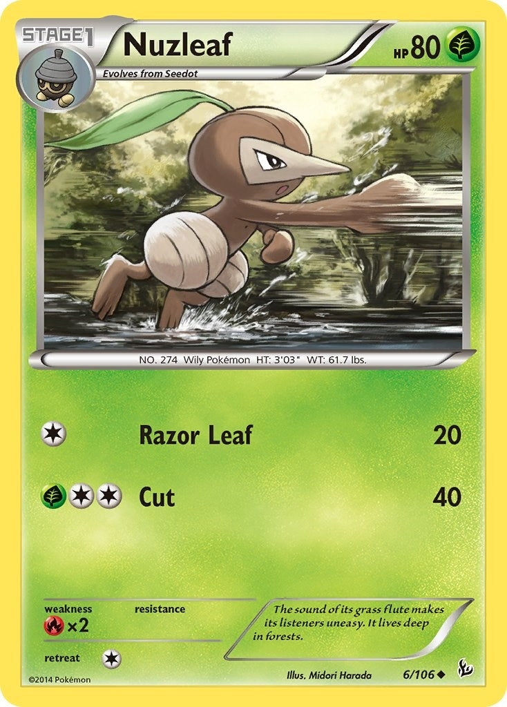 Nuzleaf (6/106) [FLF]