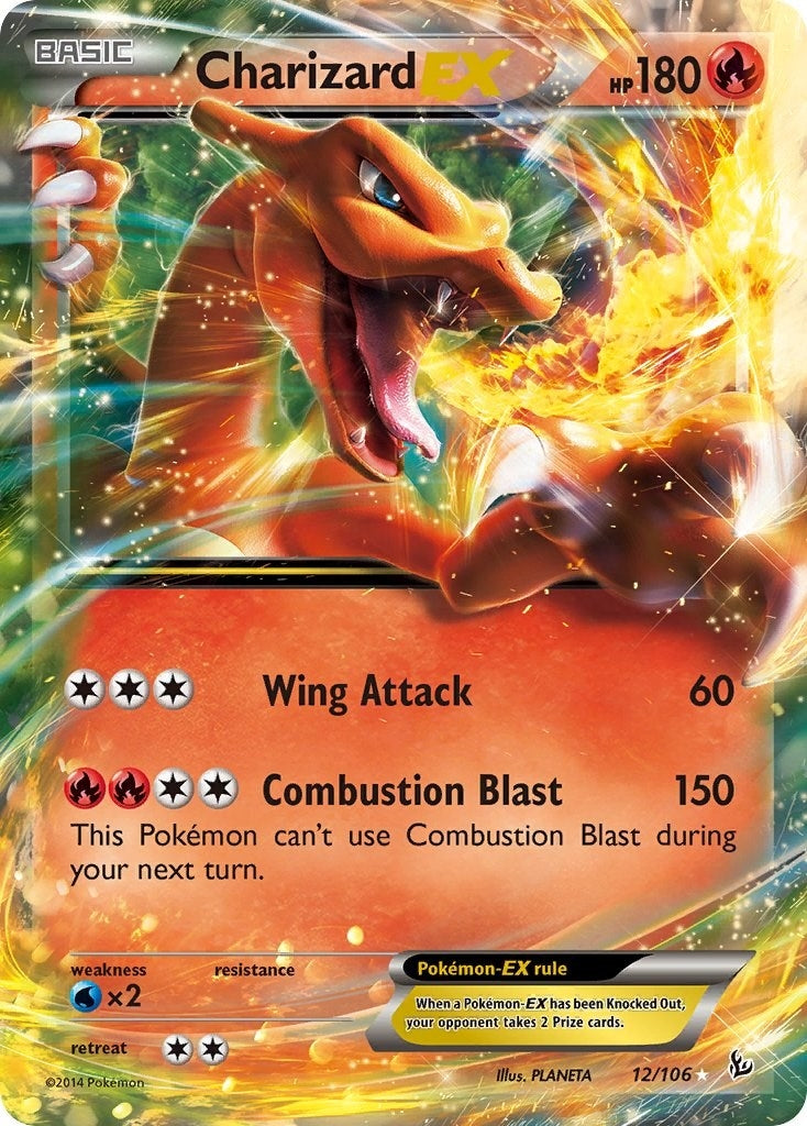 Charizard EX 12 (12/106) [FLF]