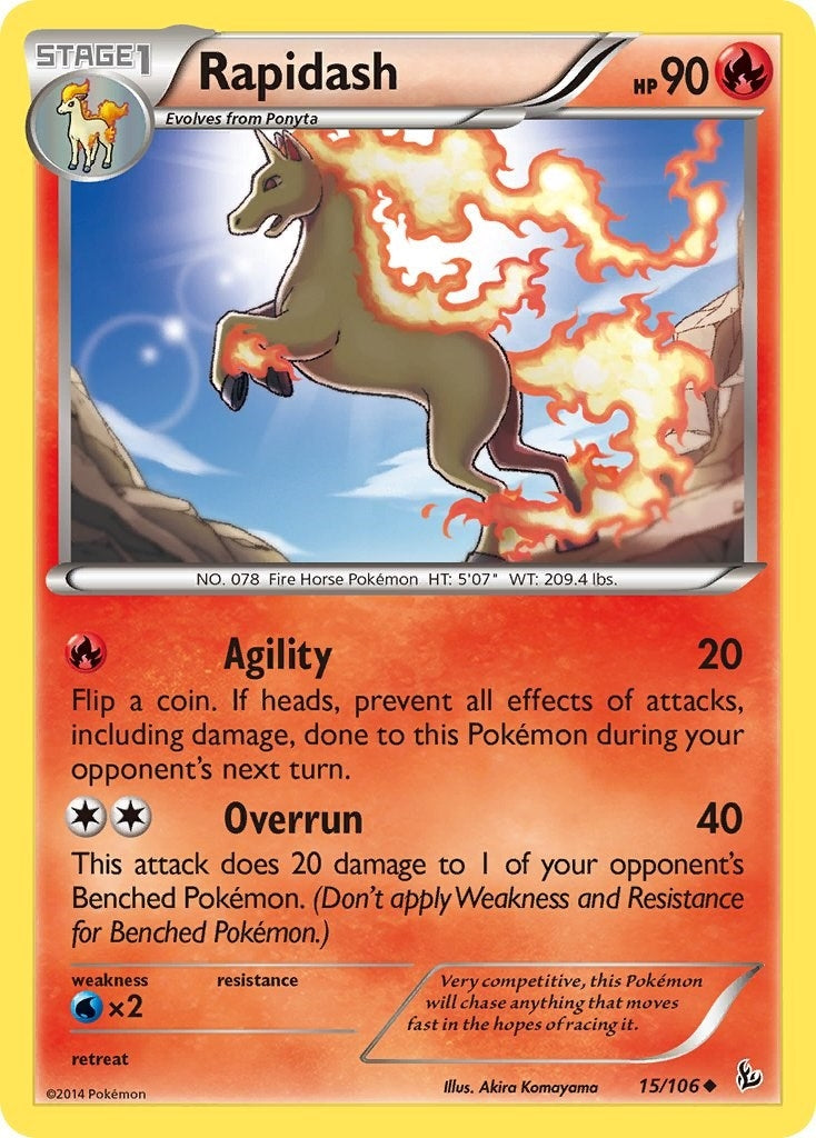 Rapidash (15/106) [FLF]
