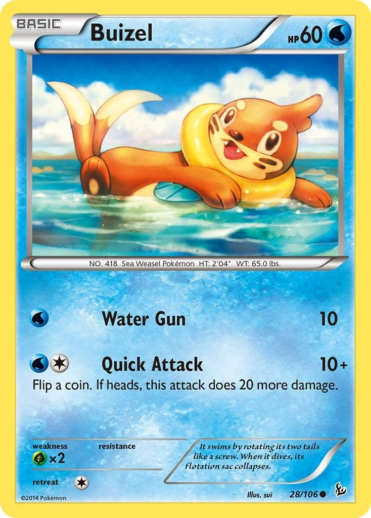 Buizel (28/106) [FLF]