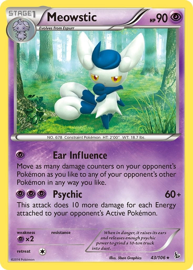 Meowstic (43/106) [FLF]