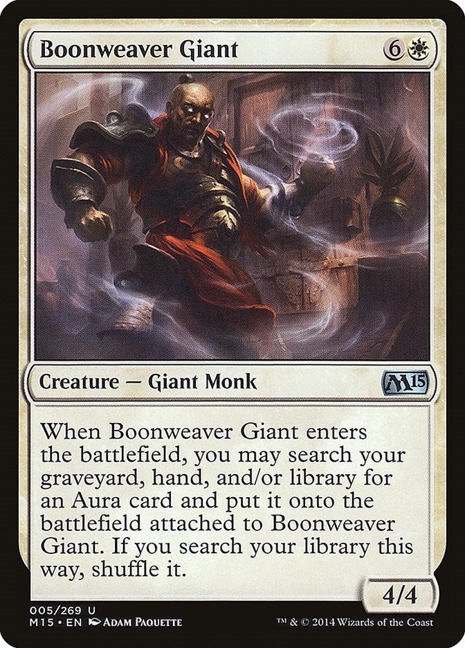 Boonweaver Giant (5) [M15]