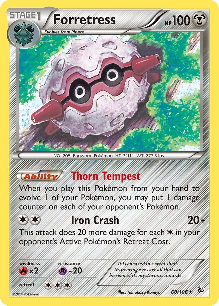 Forretress (60/106) [FLF]