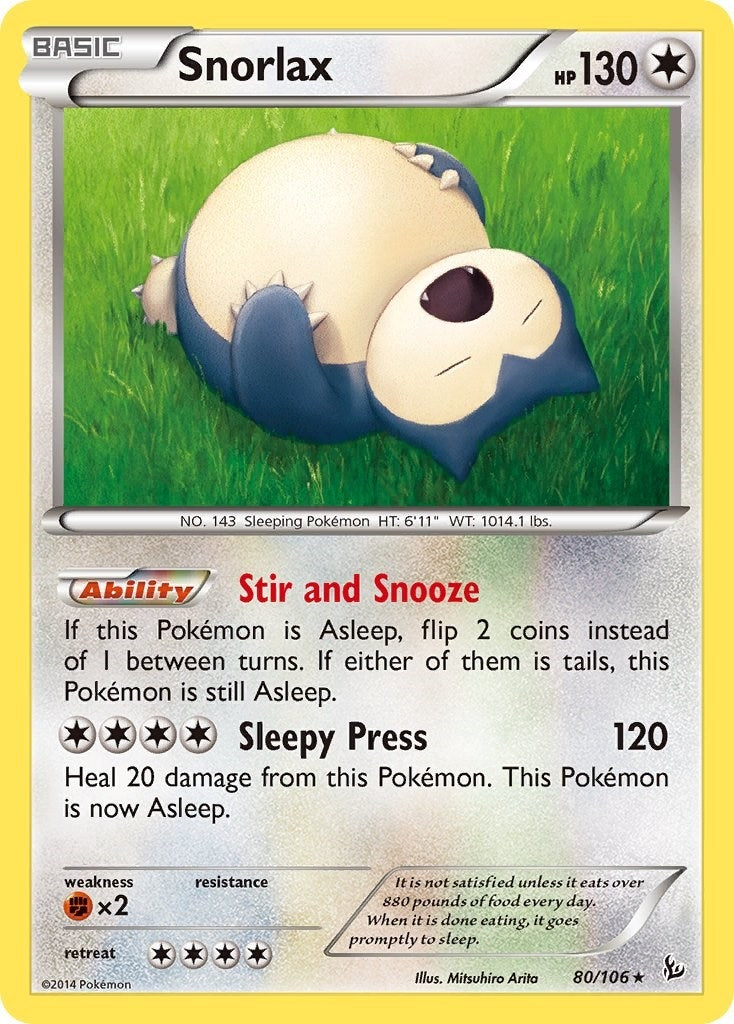 Snorlax (80/106) [FLF]