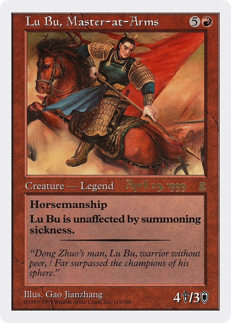 Lu Bu Master at Arms Japan 4 29 99 (115) [PRE]