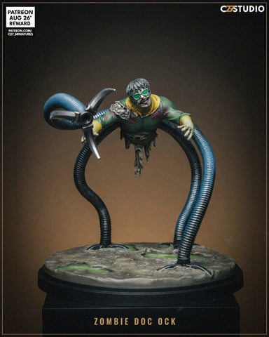 Zombie Doc Ock - Marvel MCP-Compatible Resin Miniature