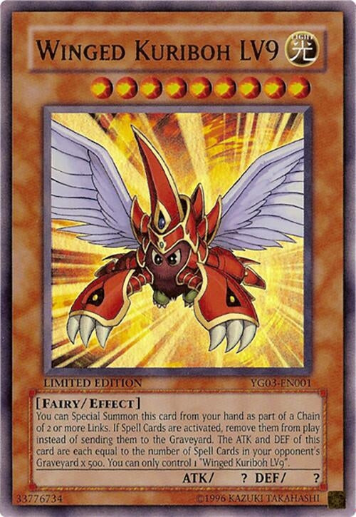 Winged Kuriboh LV9 (YG03-EN001)