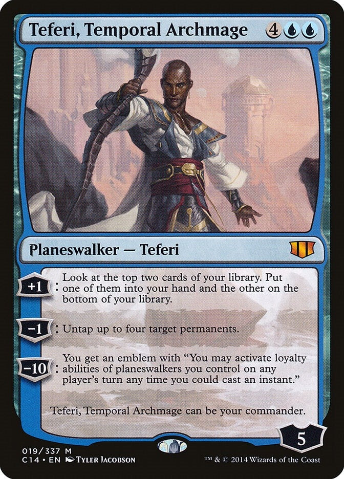 Teferi Temporal Archmage (19) [C14]