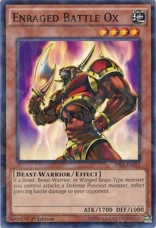 Enraged Battle Ox Shatterfoil (BP03-EN011) [BP03]