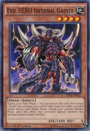 Evil HERO Infernal Gainer (BP03-EN032) [BP03]