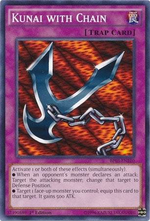 Kunai with Chain (BP03-EN210) [BP03]