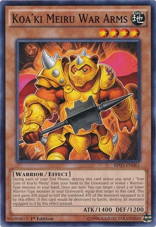 Koaki Meiru War Arms (BP03-EN061) [BP03]
