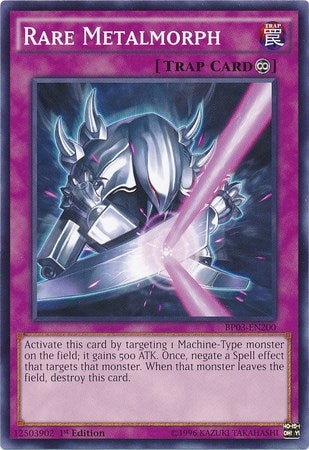 Rare Metalmorph (BP03-EN200) [BP03]