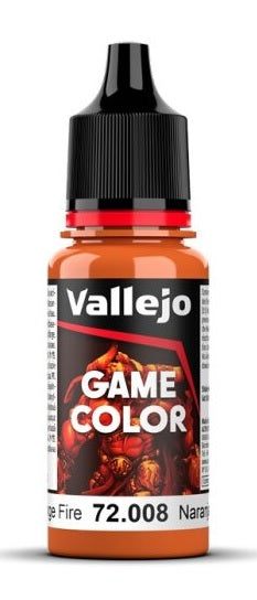 Game Color: Orange Fire 18 ml.