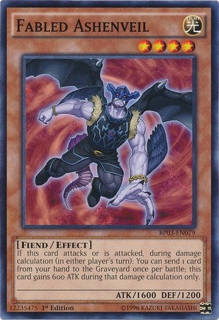 Fabled Ashenveil (BP03-EN079) [BP03]