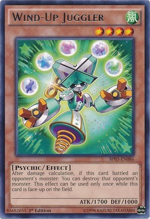 Wind Up Juggler (BP03-EN086) [BP03]