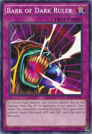 Bark of Dark Ruler (BP03-EN191) [BP03]