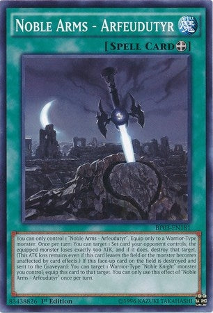 Noble Arms Arfeudutyr (BP03-EN181) [BP03]