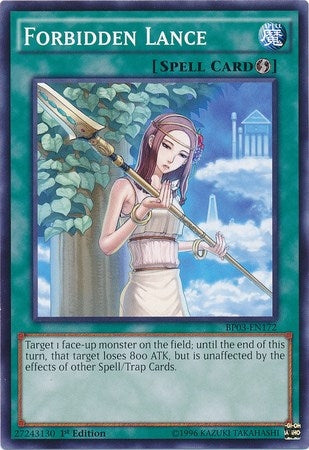 Forbidden Lance (BP03-EN172) [BP03]