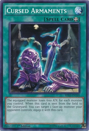 Cursed Armaments (BP03-EN169) [BP03]