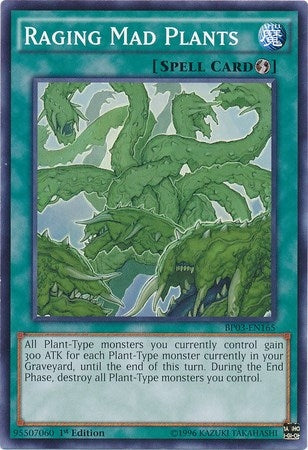 Raging Mad Plants (BP03-EN165) [BP03]