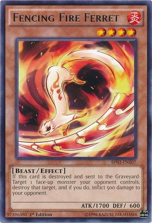 Fencing Fire Ferret (BP03-EN107) [BP03]