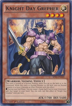Knight Day Grepher (BP03-EN109) [BP03]