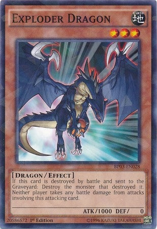 Exploder Dragon Shatterfoil (BP03-EN028) [BP03]