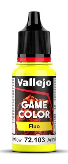 Game Color: Fluorescent Yellow 18 ml.