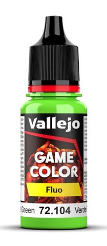 Game Color: Fluorescent Green 18 ml.