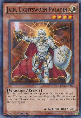 Jain Lightsworn Paladin Shatterfoil (BP03-EN042) [BP03]