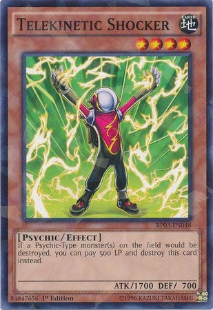 Telekinetic Shocker Shatterfoil (BP03-EN048) [BP03]