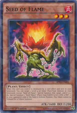 Seed of Flame Shatterfoil (BP03-EN052) [BP03]