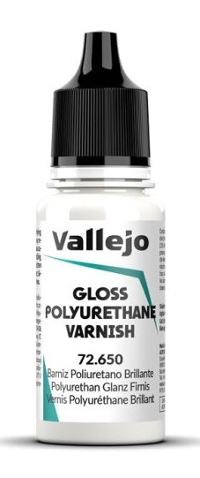 Game Color: Polyurethane Gloss Varnish 18 ml.