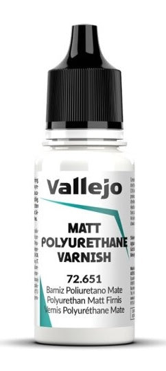 Game Color: Polyurethane Matt Varnish 18 ml.