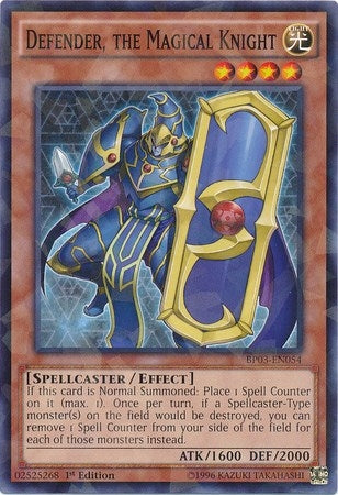 Defender The Magical Knight Shatterfoil (BP03-EN054) [BP03]