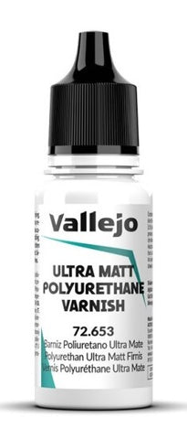 Game Color: Polyurethane Ultra Matt Varnish 18 ml.