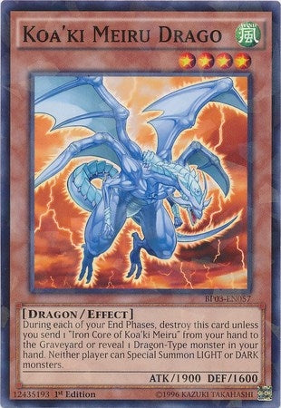 Koaki Meiru Drago Shatterfoil (BP03-EN057) [BP03]