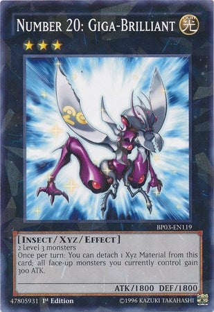 Number 20 Giga Brilliant Shatterfoil (BP03-EN119) [BP03]