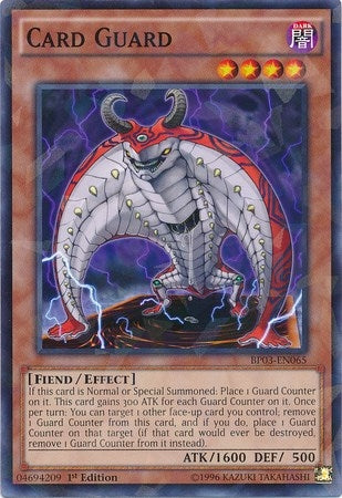Card Guard Shatterfoil (BP03-EN065) [BP03]