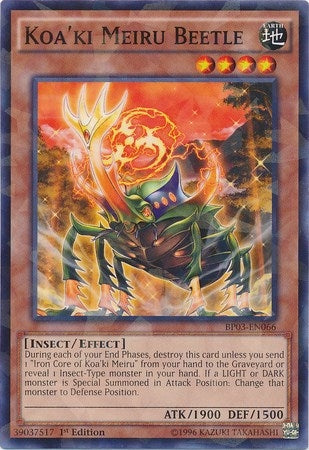Koaki Meiru Beetle Shatterfoil (BP03-EN066) [BP03]