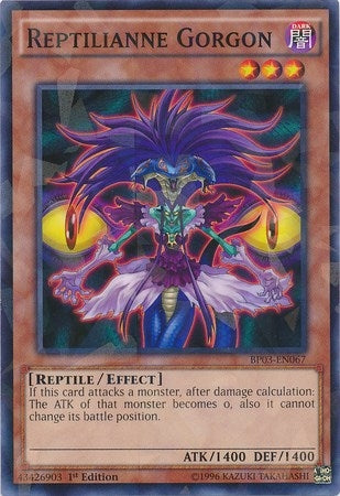 Reptilianne Gorgon Shatterfoil (BP03-EN067) [BP03]