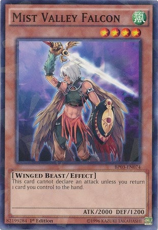 Mist Valley Falcon Shatterfoil (BP03-EN074) [BP03]