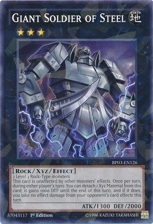 Giant Soldier of Steel Shatterfoil (BP03-EN126) [BP03]