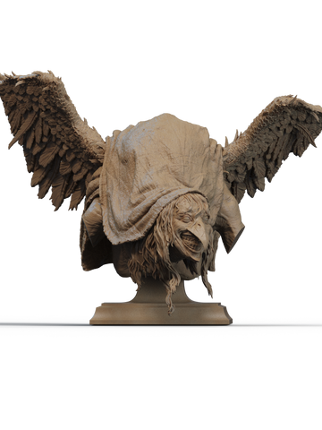 Matinta Pereira Resin Bust - view 1